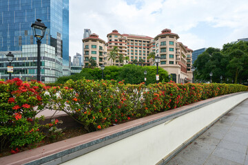 Read Bridge in Clarke Quay district of Singapore