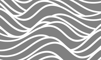 Abstract waves pattern in monochrome