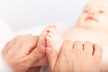 Infant Leg Development Exercise