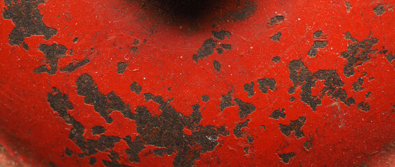 Rusty red metal background