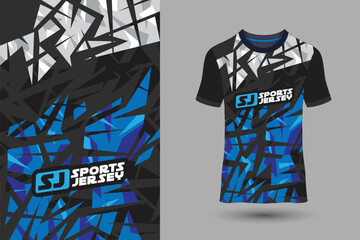 Abstract sport background grunge texture pattern for jersey