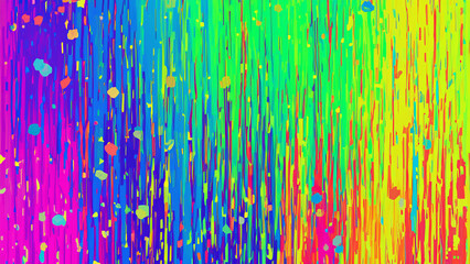 Rainbow neon color illustration background.