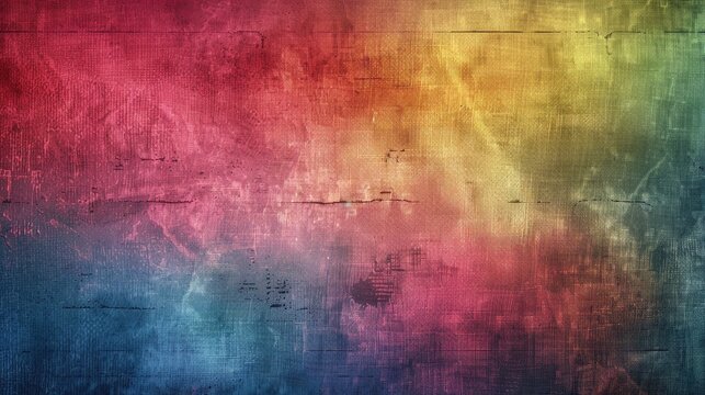 Multicolored grunge background with abstract texture and vintage design elements