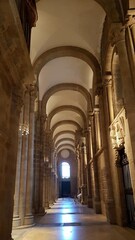 Interior de la Catedral de Santiago de Compostela, Galicia