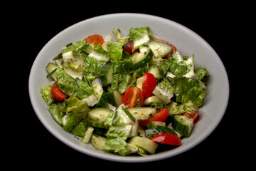 Schüssel mit Salat