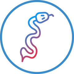 Snake Icon Style