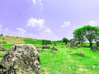 The Plain of Jars is considered the most distinctive and enigmatic of all Laos attractions. The large area around Phonsavan, the main city of Xieng Khouang Province is dotted with stone jars.
