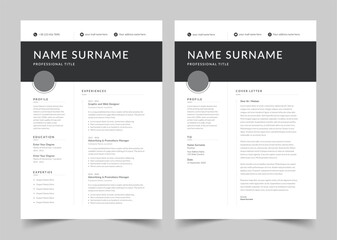 Professional Resume, Resume design template, CV Design