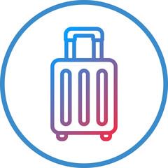 Obraz premium Excess Baggage Icon Style