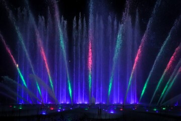 fountain in the city