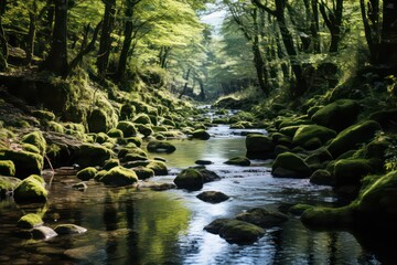 waterfall in the forest