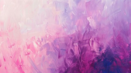 Soft abstract brushstrokes in shades of pink and purple  AI generated illustration