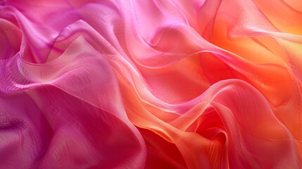 A close up of a beautiful piece of fabric that is made from many different colors, AI