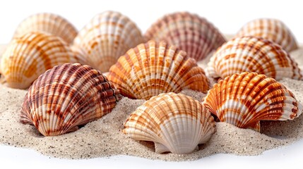 Sandy Seashells Serenity Generative AI