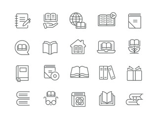 Book icons