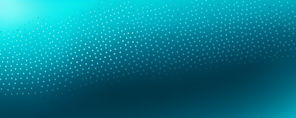 Turquoise background with a gradient and halftone pattern of dots. High resolution vector illustration in the style of professional photography
