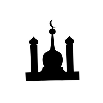 recommend clip art: silhouette of the mosque dome