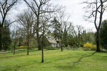 Manor house and park in Zelazowa Wola, Poland - birthplace of Frederic Chopin