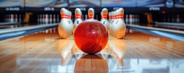 Bowling ball concept of success and winning