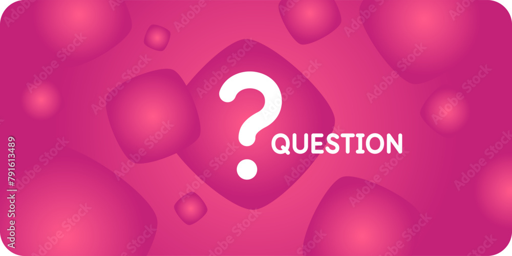 Poster a poster with question marks. a question that needs an answer. elements for transmitting information