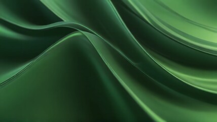 Bright green smooth stripes and waves abstract tech background. Vector design.Ai generative - obrazy, fototapety, plakaty
