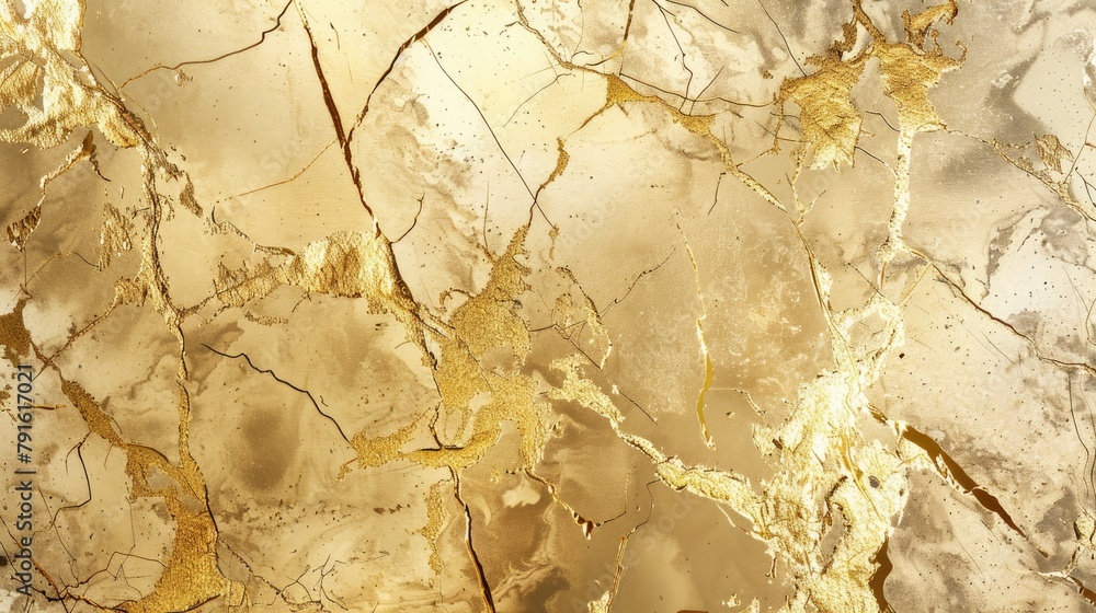 Canvas Prints Luxury gold texture. Generative AI