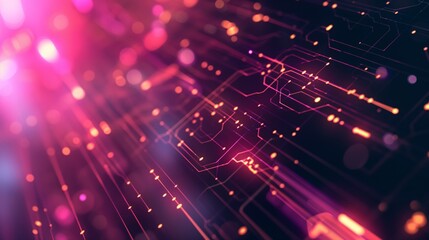 Fototapeta premium abstract background with lights