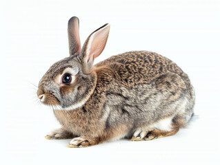 Fototapeta premium A rabbit isolated on white background
