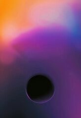 Cosmic Gradient Orb with Radiant Pink and Purple Hues