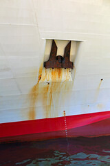 Big Heavy Rusty Anchor at White Ship