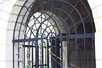 the gate of the church