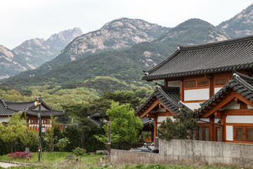 The scenery of Eunpyeong Hanok Village in Seoul