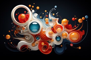 abstract music background