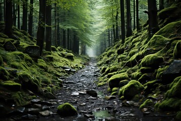 waterfall in the forest
