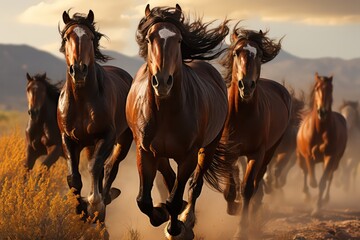 horse in the field