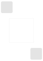 灰色の正方形の幾何学模様っとシンプルフレーム背景