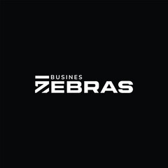 Fototapeta na wymiar Exlusive bussines zebras logo inspiration