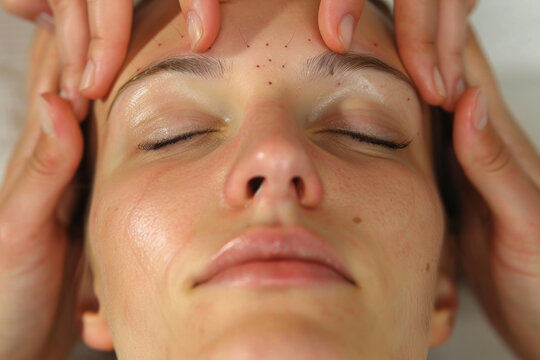 A tutorial on acupressure points for facial rejuvenation.