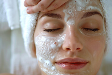 A guide to a soothing, pampering facial routine for sensitive skin.