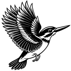 illustration of a bird vector art 