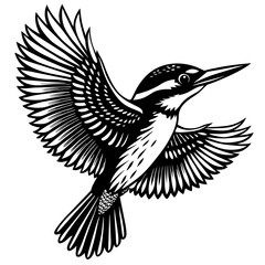 illustration of a bird vector art 
