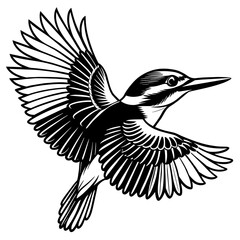 illustration of a bird vector art 