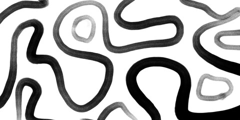 Bold black grey pencil alcohol inks watercolour hand drawn illustration shapes abstract high quality line contour strokes stamp