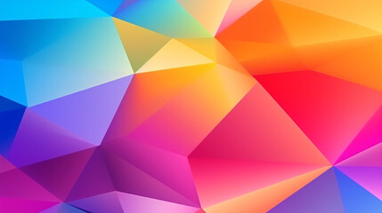 Geometric facade shape modern creative abstract 3d polygonal background
