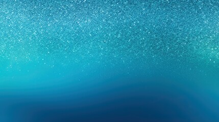 Aqua Blue Glitters Sparkles Shimmering Abstract Wallpaper Background Template Subtle Pattern Plain Solid Color Beautiful Gradient Illustration Theme Collection Copy Space 16:9	