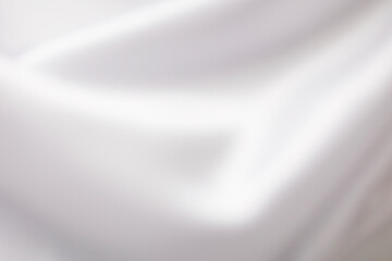 銀色のサテン　輝くサテンの背景イメージ