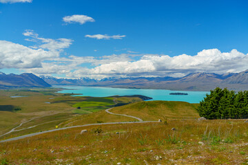 Fototapeta premium Lake Tekapo, New Zealand