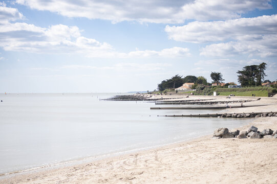 Bord de mer &agrave; La Bernerie en Retz, France
