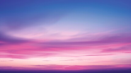 Obraz premium Serene Gradient Sky from Midnight Blue to Twilight