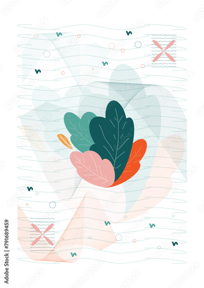 Poster seamless geometric patterns, abstract pattern vector graphics, pattern background design,